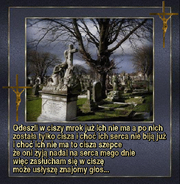 Odeszli w ciszy mroku